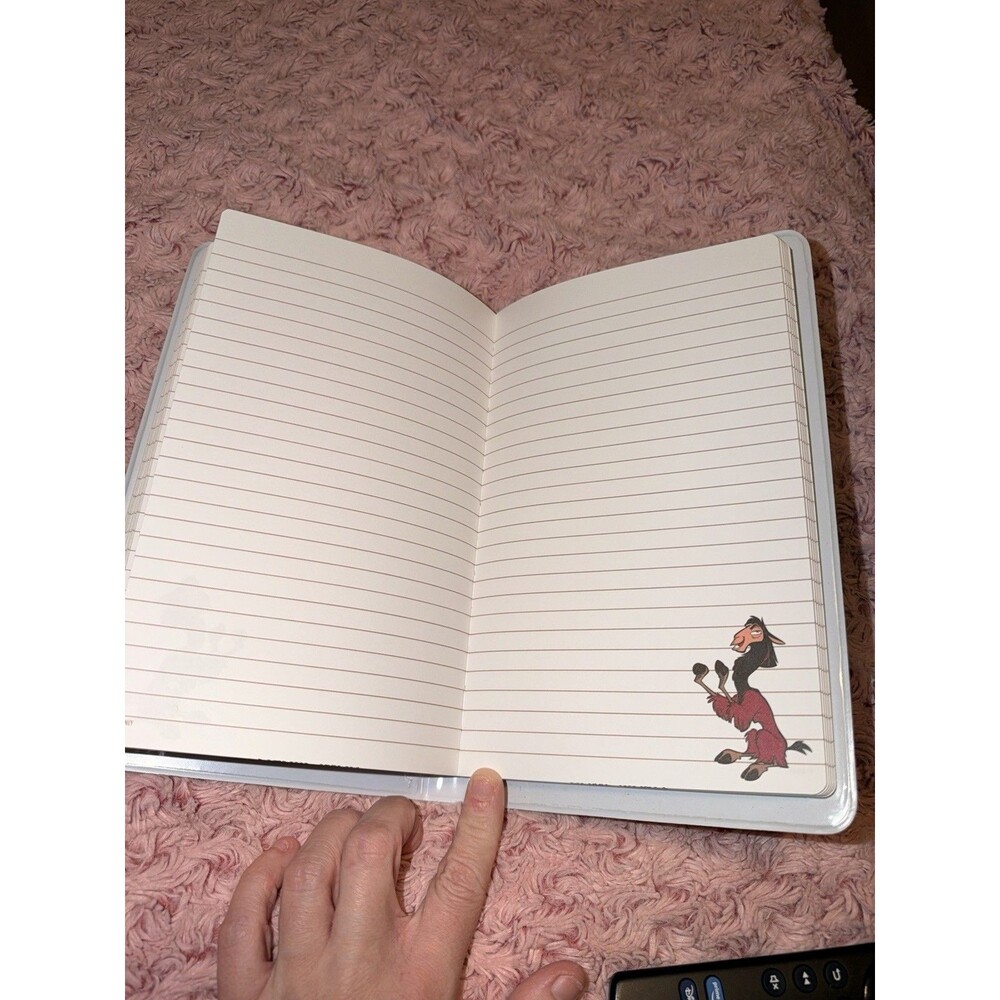 Disney Parks The Emperor's New Groove VHS Video Notebook Journal Only Rare - Picture 6 of 7